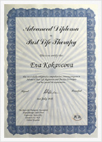 Certificate PLTA Advanced Past Life Therapy